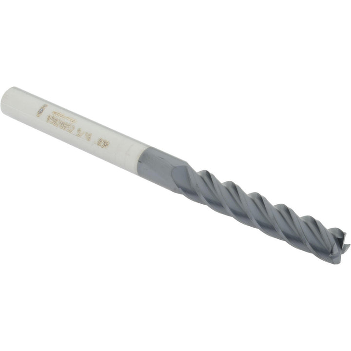5/16" 4-Flute Solid Carbide Corner Radius End Mill, AlTiN - Accupro 12183272