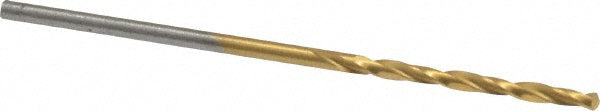 #52 High Speed Steel Drill Bit, TiN, 118° point - Chicago-Latrobe 70152