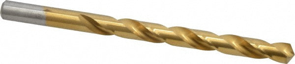 21/64" High Speed Steel Drill Bit, TiN, 118° point - Chicago-Latrobe 70221