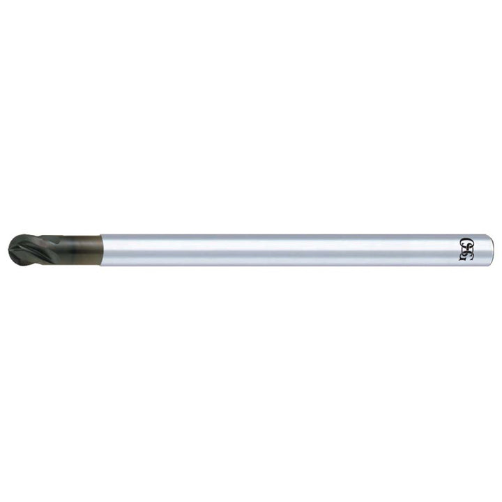 4-Flute Solid Carbide Ball End Mill, Diamond - OSG 71730516