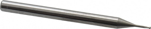 0.0315" 2-Flute Solid Carbide Corner Radius End Mill - Accupro 12177321
