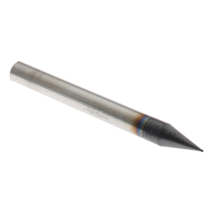 0.0236" 2-Flute Solid Carbide Corner Radius End Mill, AlTiN - Accupro 12177320
