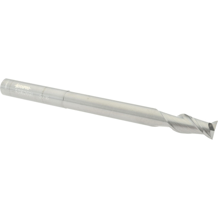 5/16" 2-Flute Solid Carbide Square End Mill - Accupro 12177158