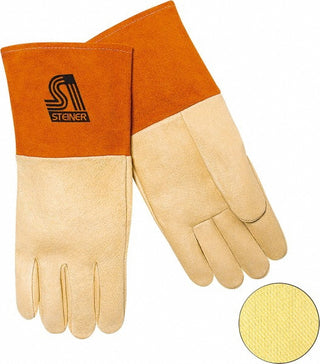Large Leather; Synthetic Leather Flame; Oil; Water Gloves - Steiner P210K-X
