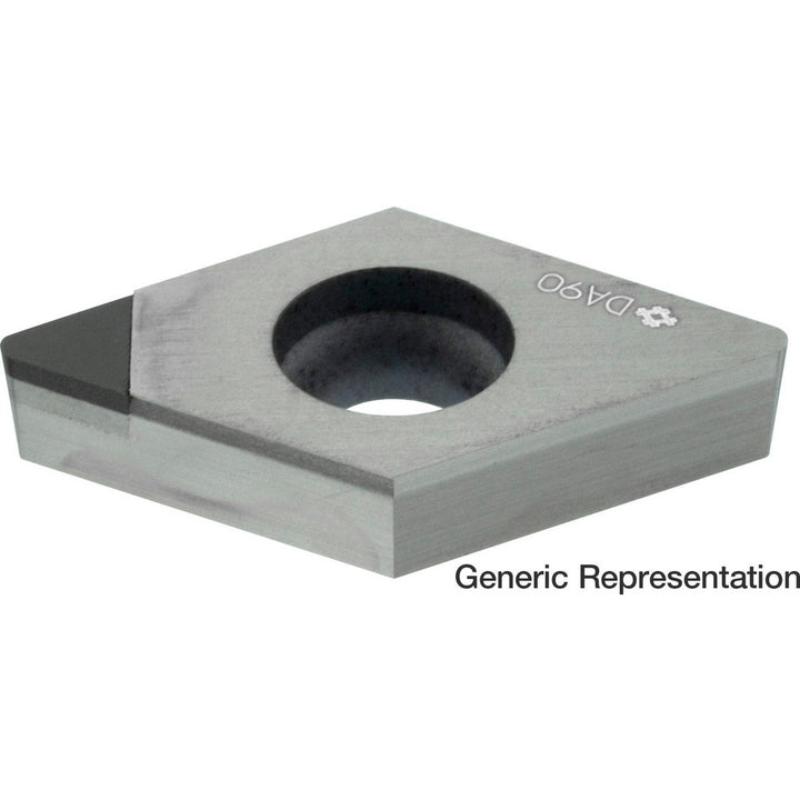 Diamond Polycrystalline Cubic Boron Nitride (PCBN) Insert, Grade DA90 - Sumitomo 1655FEN