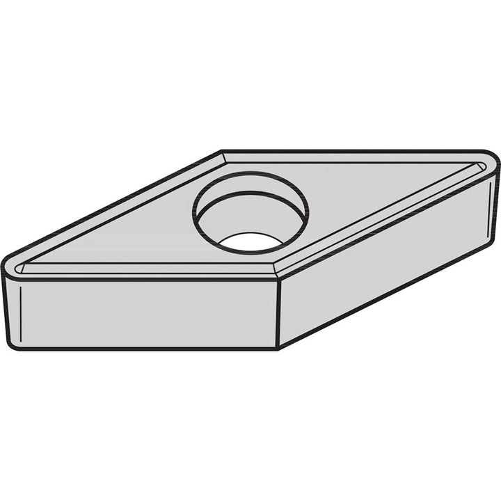 GCHT060202 Carbide Insert, Grade CG5, TiN - Widia 2827537