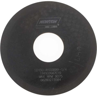 4 x 1/16" 150-Grit Diamond Grinding & Cutoff Wheel - Norton 66260273584