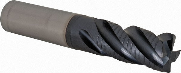 0.6250" 4-Flute Solid Carbide Roughing End Mill, TiAlN - Iscar 5622308