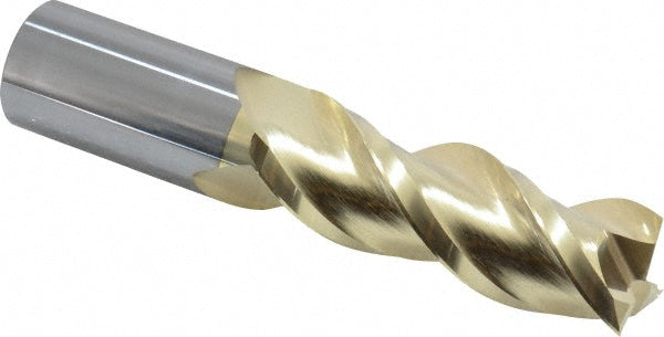 1" 3-Flute Solid Carbide Square End Mill, ZrN - ProMax 109-06436