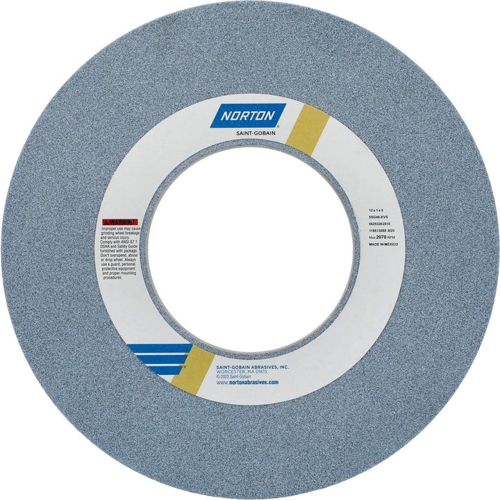 12 x 1" 46-Grit Ceramic Grinding & Cutoff Wheel - Norton 66253262510
