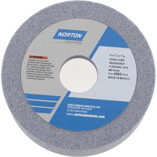 5 x 3/8" 60-Grit Aluminum Oxide Grinding & Cutoff Wheel - Norton 66252830837