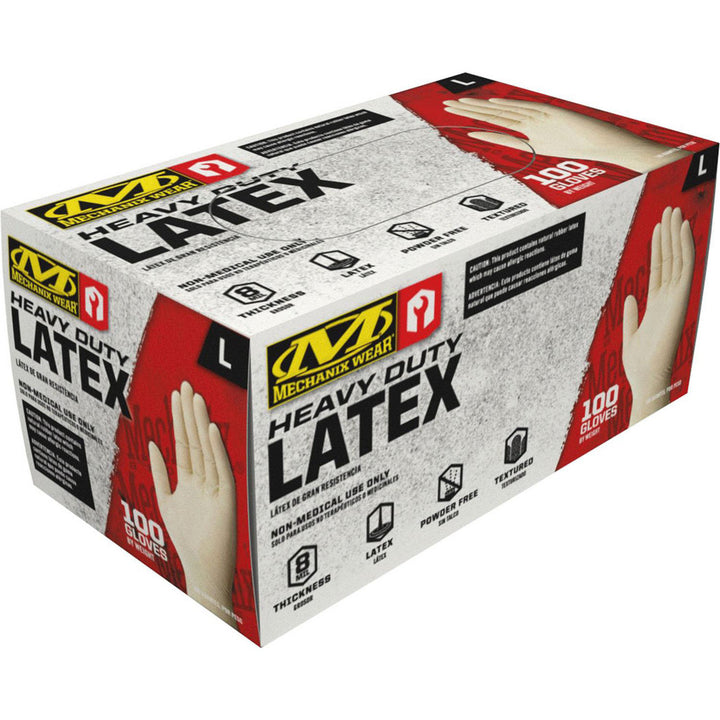 Ivory Latex Gloves - Mechanix Wear D14-00-011-100