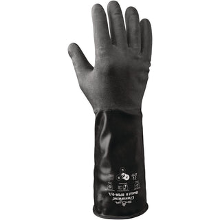 Large Type A Chemical Resistant Gloves Gloves - SHOWA 875R-09