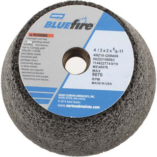 4 x 3/4" 16-Grit Zirconia Alumina Grinding & Cutoff Wheel - Norton 66253198583