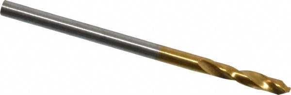 #44 Cobalt Stub Drill Bit, Coated, 130° point - Guhring 9006590021800