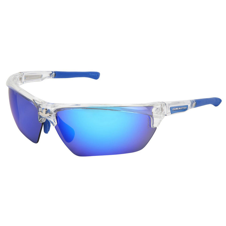 Universal Blue Mirror Safety Glasses - MCR Safety DM1328B