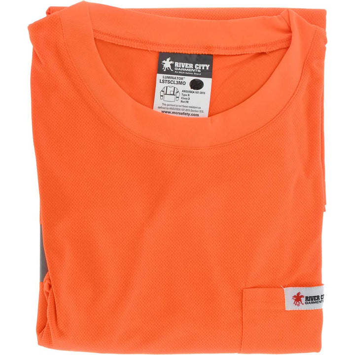 Small High-Visibility Orange High-Visibility Protective Garment - MCR Safety LSTSCL3MOS