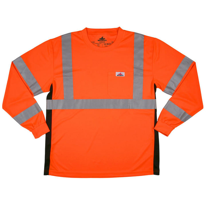 2X-Large High-Visibility Orange High-Visibility Protective Garment - MCR Safety LSTSCL3MOX2