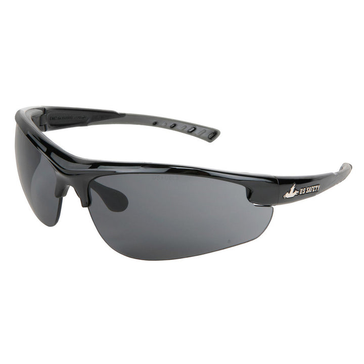 Universal Gray Safety Glasses - MCR Safety DM1212PF