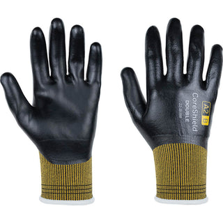 Medium Brown Engineered Yarn Cut, Puncture & Abrasion-Resistant Gloves - Honeywell 22-2D38B-8/M