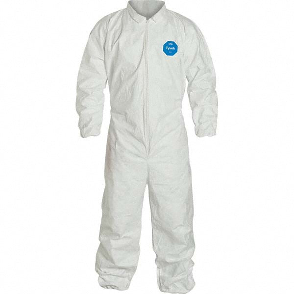 6X-Large White Particle Protection Protective Garment - Dupont TY125SWH6X0025VP