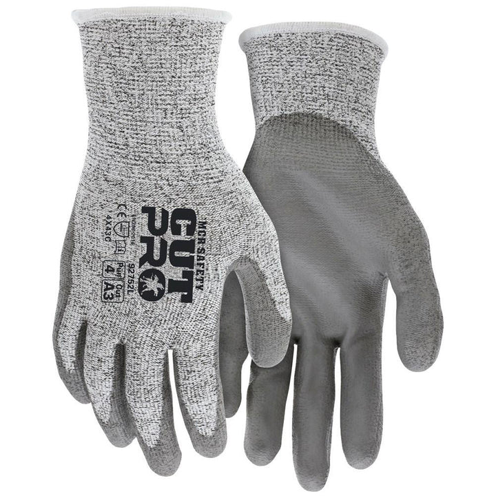 Small Salt & Pepper Hypermax Cut & Puncture-Resistant Gloves - MCR Safety 92752S