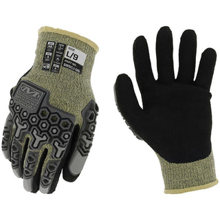 Large Green Aramid; TPR; Neoprene; Nitrile Gloves - Mechanix Wear S85CJ-06-009