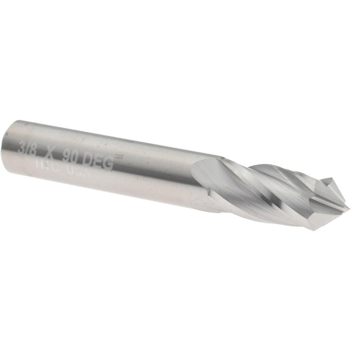 3/8" 4-Flute Solid Carbide Drill Mill End Mill - Harvey Tool 15324