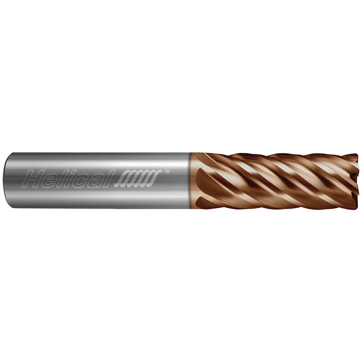 3/8" 3-Flute Solid Carbide Corner Radius End Mill, Zplus - Helical Solutions 87017