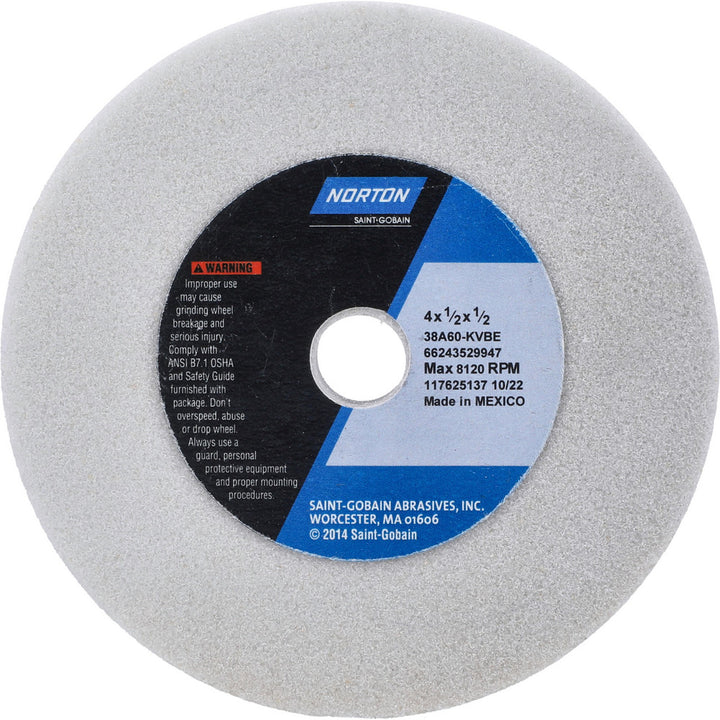 60-Grit Aluminum Oxide Grinding & Cutoff Wheel - Norton 66243529947