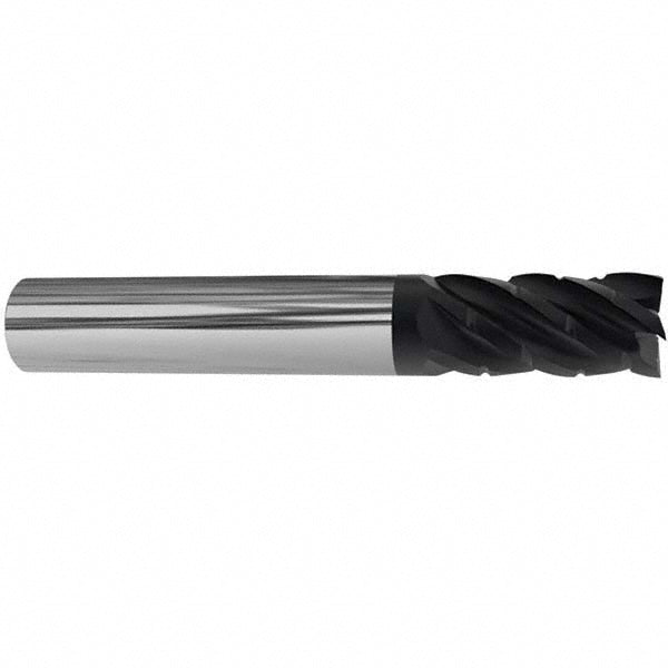 3/4" 5-Flute Solid Carbide Corner Radius End Mill, AlCrTiN - Accupro 95169912