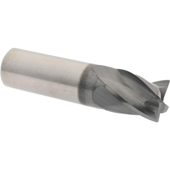 3/4" 4-Flute Solid Carbide Corner Radius End Mill, AlCrTiN - Accupro 95172663