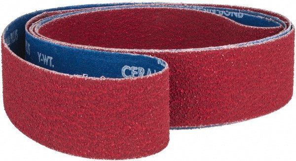 2 x 132" 36-Grit Ceramic Alumina Belt - Norton 78072753086