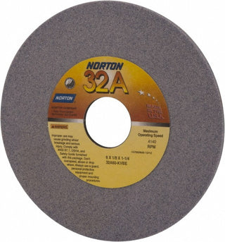 6 x 1/8" 60-Grit Aluminum Oxide Grinding & Cutoff Wheel - Norton 66252835500