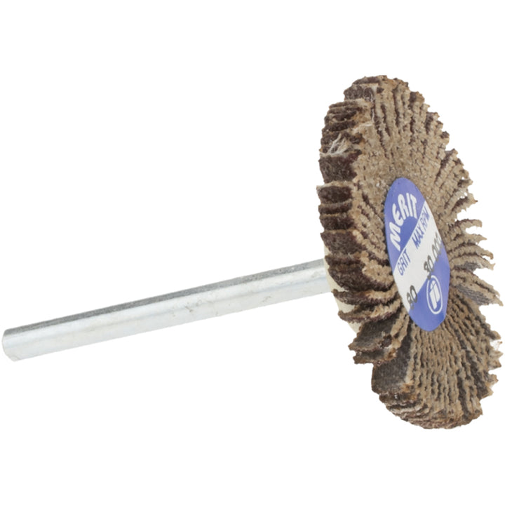 80-Grit Aluminum Oxide Flap Wheel - Merit Abrasives 08834137491