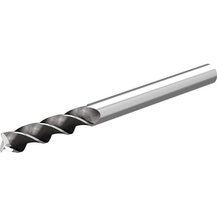 1/2" 3-Flute Solid Carbide Corner Radius End Mill - Widia 6853288