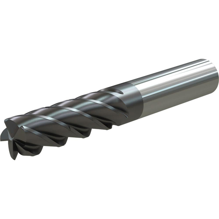 3/4" 5-Flute Solid Carbide Corner Radius End Mill, WP15PE - Widia 6853747