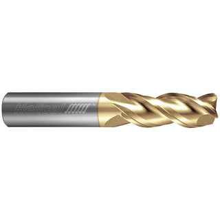 3/8" 5-Flute Solid Carbide Corner Radius End Mill, Tplus - Helical Solutions 82996