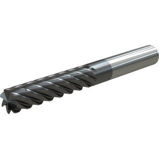 3/4" 7-Flute Solid Carbide Corner Radius End Mill, WS15PE - Widia 6853770