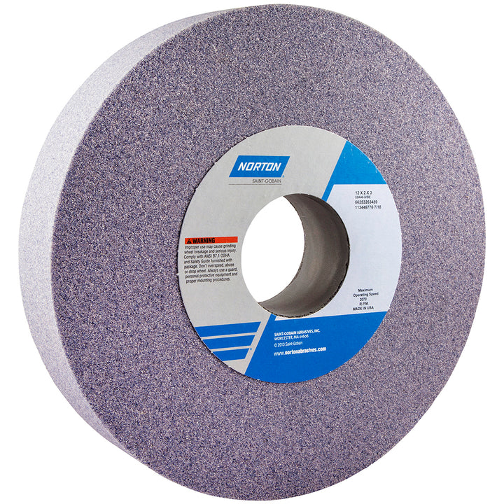 12 x 2" 46-Grit Aluminum Oxide Grinding & Cutoff Wheel - Norton 66253263459