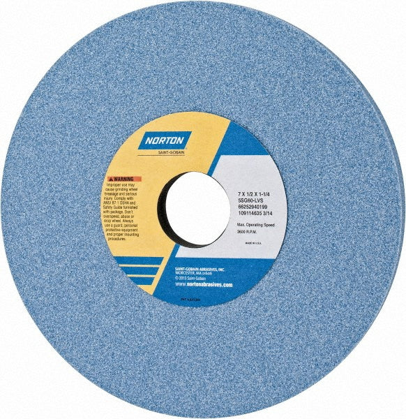 7 x 1/2" 60-Grit Ceramic Grinding & Cutoff Wheel - Norton 66252940199