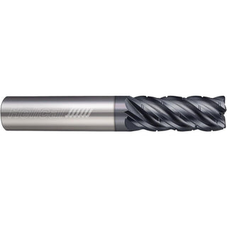 3/4in" 5-Flute Solid Carbide Corner Radius End Mill, APLUS - Helical Solutions 59415