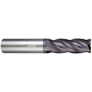 3/4" 4-Flute Solid Carbide Corner Radius End Mill, APLUS - Helical Solutions 33692
