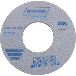 12 x 1/2" 80-Grit Aluminum Oxide Grinding & Cutoff Wheel - Norton 66253262111