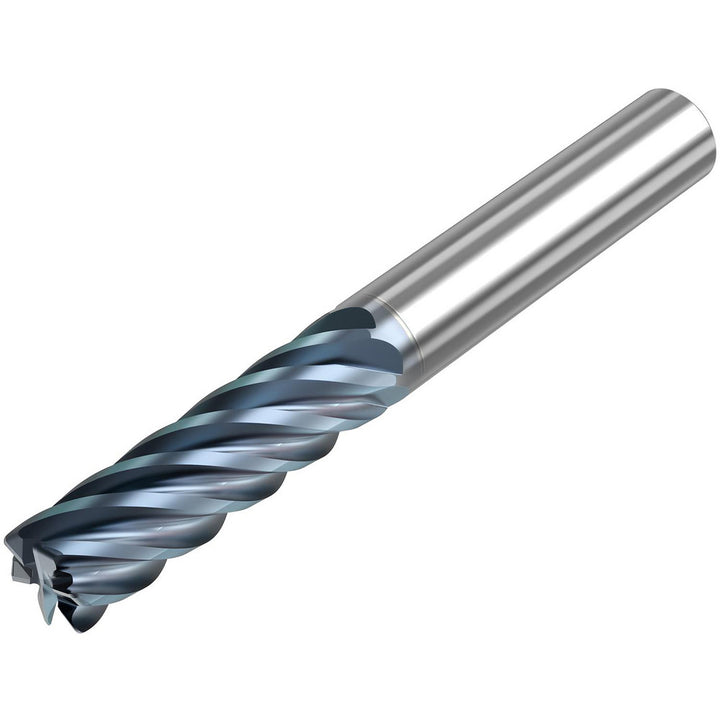 3/8" 6-Flute Solid Carbide Corner Radius End Mill, HTA - Seco 10115746