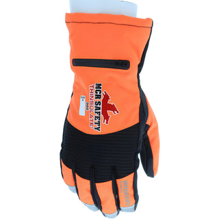 Large Orange Cotton Mechanic's & Lifting Gloves - MCR Safety 980L