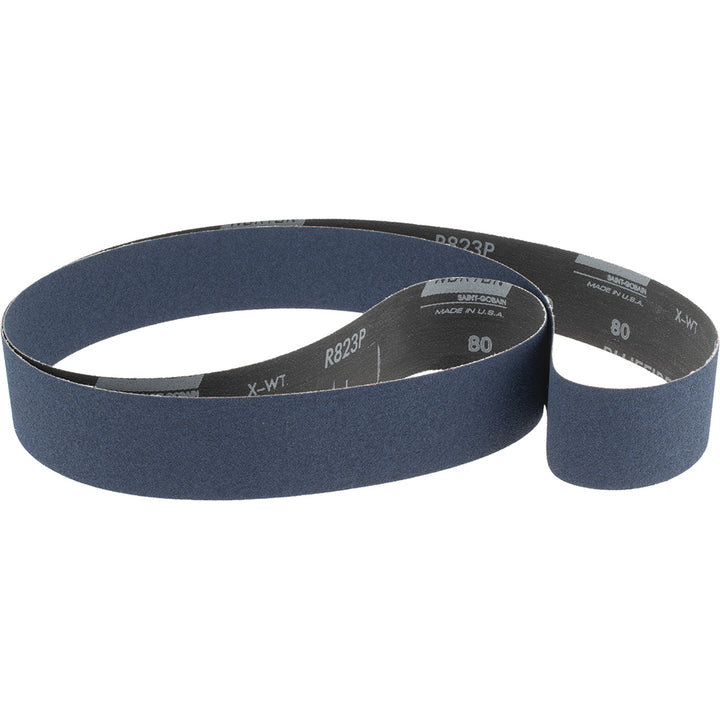 2 x 72" 80-Grit Zirconia Alumina Belt - Norton 78072728643
