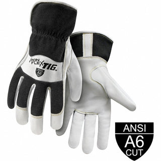 X-Large Leather; Synthetic Leather Flame Gloves - Steiner 0261CR-X
