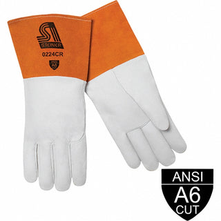 Leather; Synthetic Leather Gloves - Steiner 0224CR-L