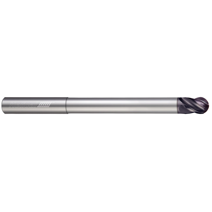 3/4" 4-Flute Solid Carbide Ball End Mill, APLUS - Helical Solutions 57362
